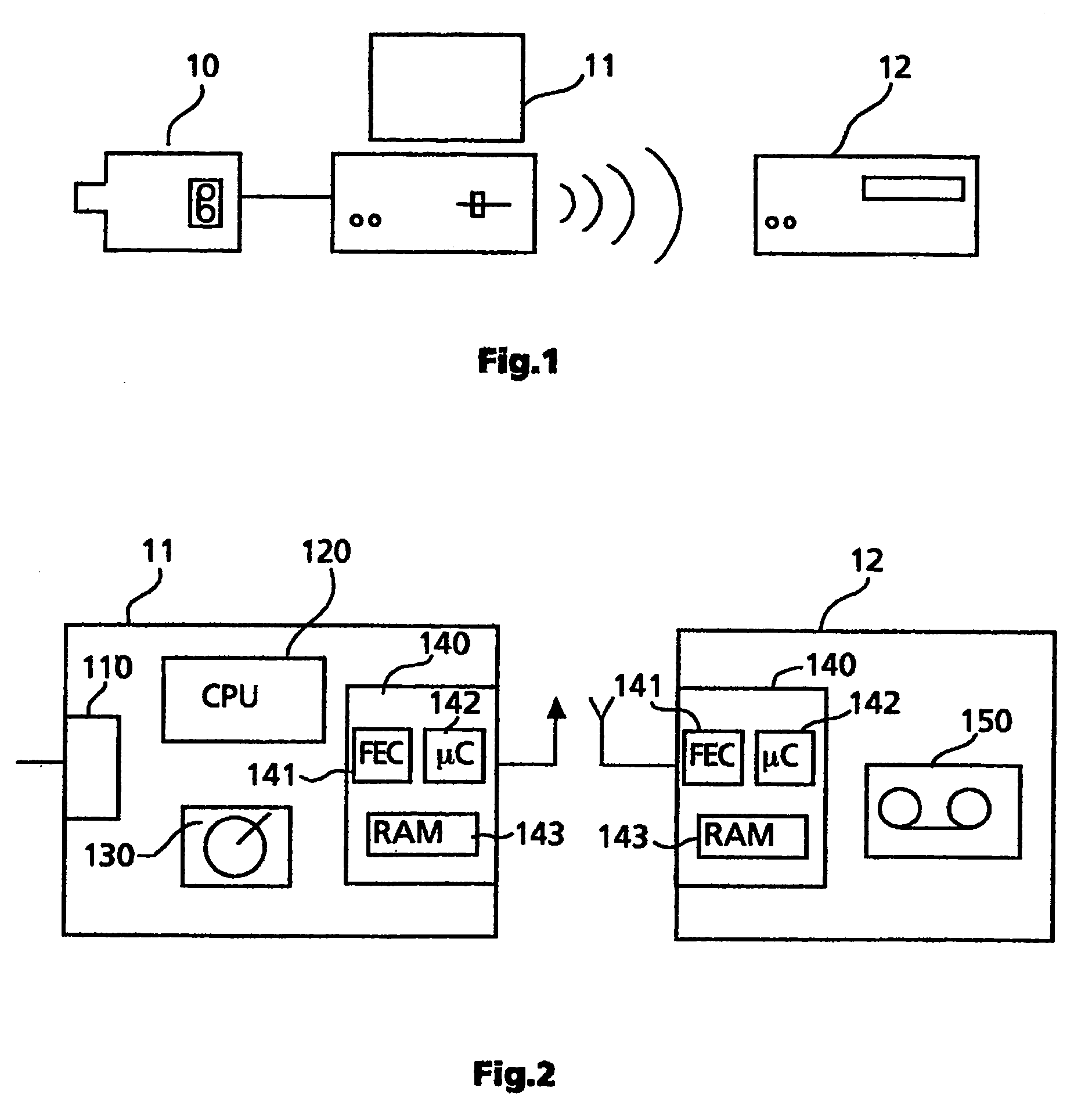 Method and apparatus for buffer storage of data packets which are to be transmitted via a connection that has been set up