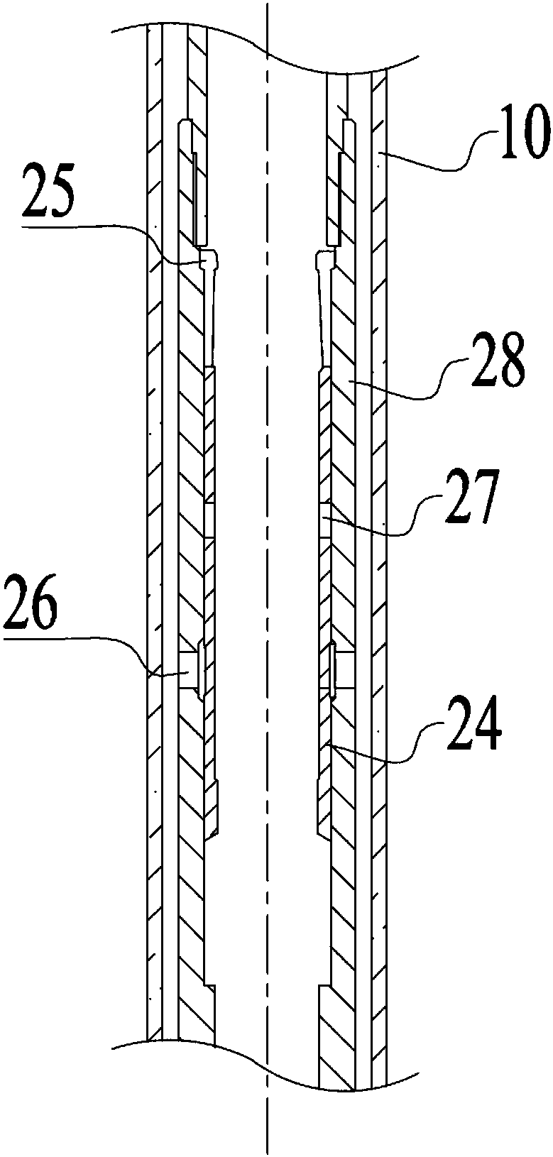 Downhole pump unit and downhole drainage test system