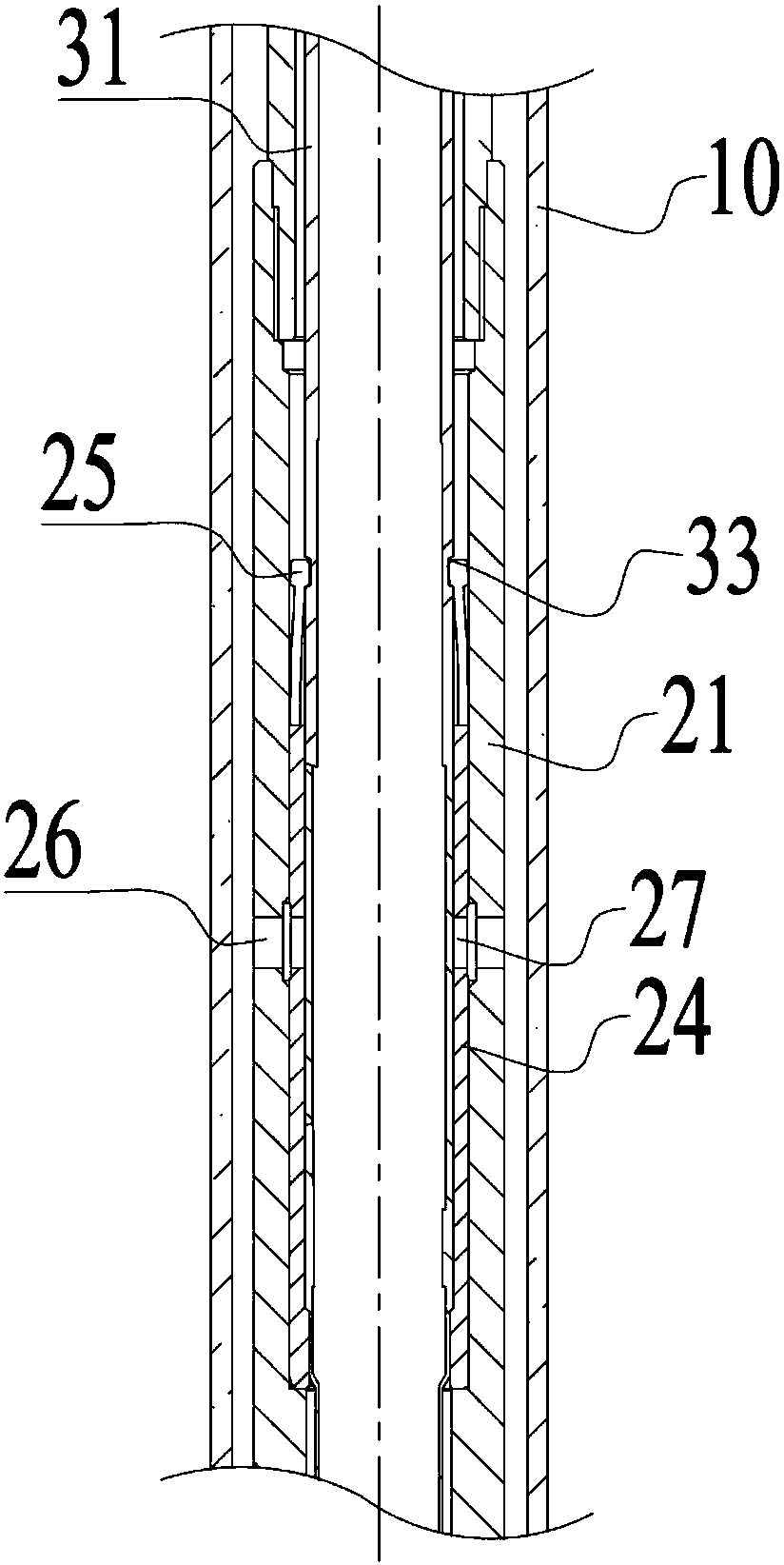 Downhole pump unit and downhole drainage test system