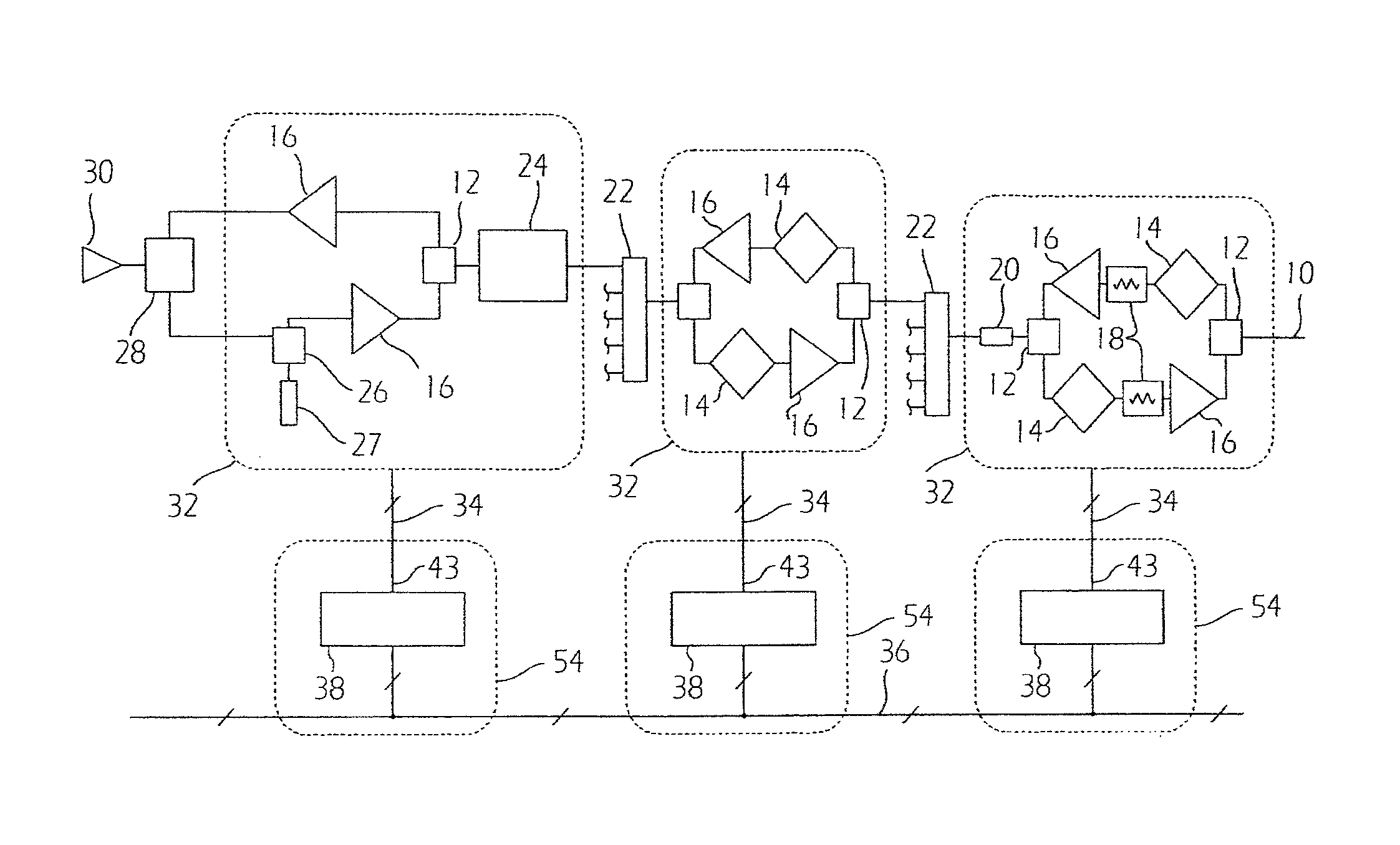 Memory based electronically scanned array antenna control