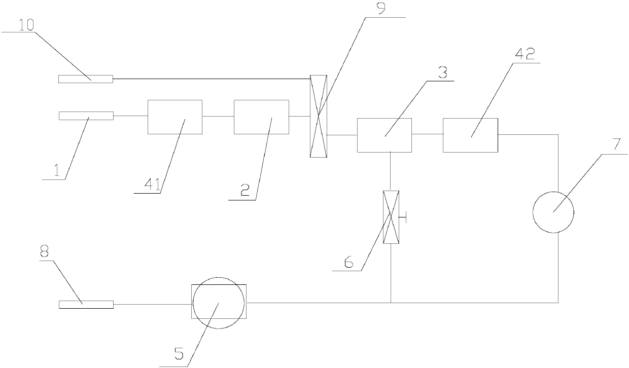 Device for on-line detection of die casting argon protection effect and detection method