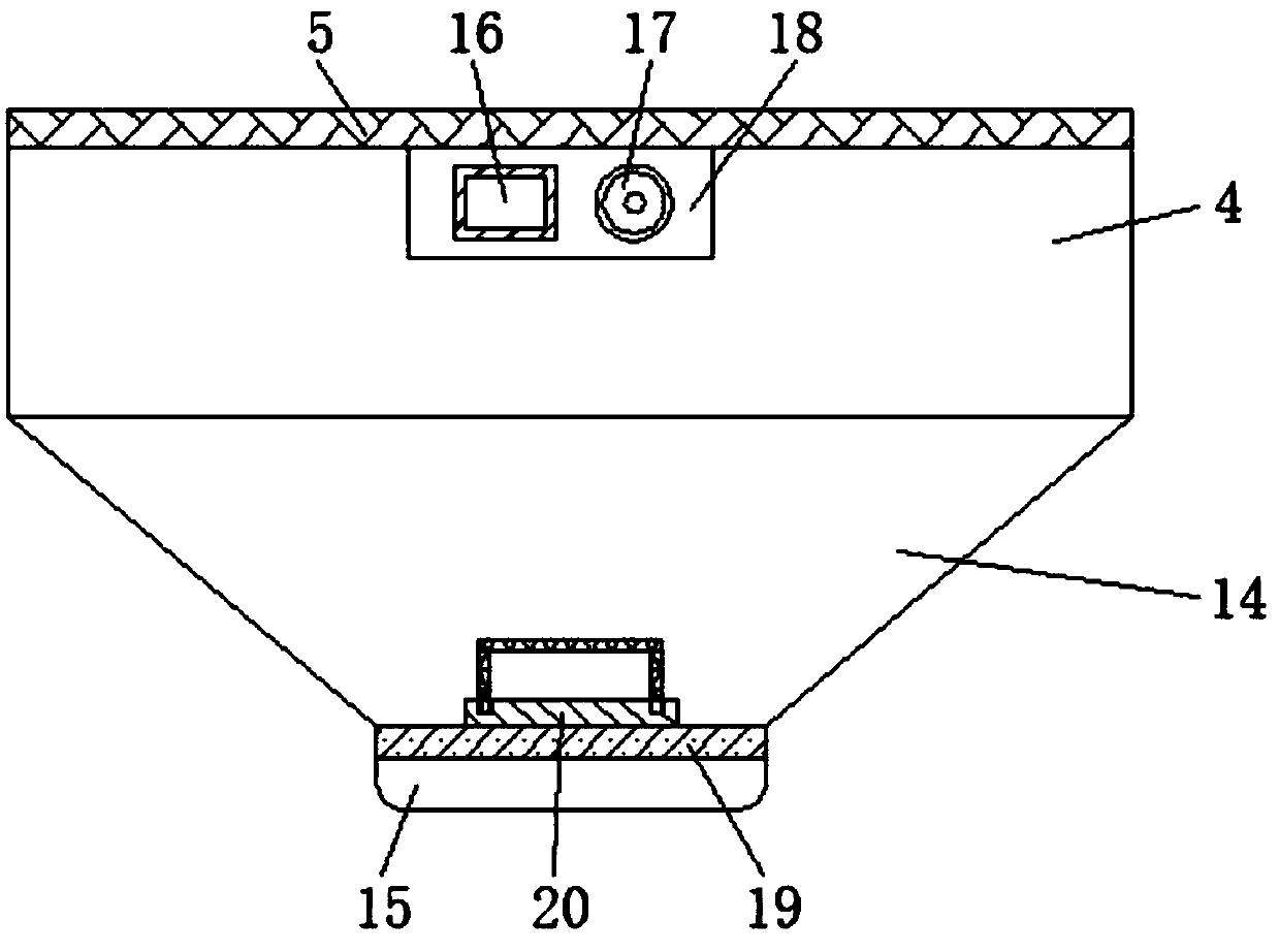 Loach trapping cage for breeding of loaches bred in paddy field