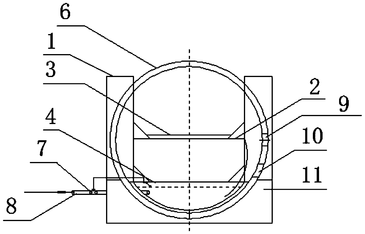 Humidifying and oxygen aeration type hot air supply device