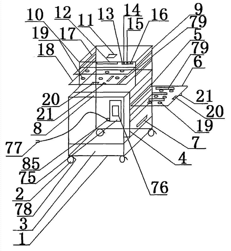 Auxiliary frame for nursing