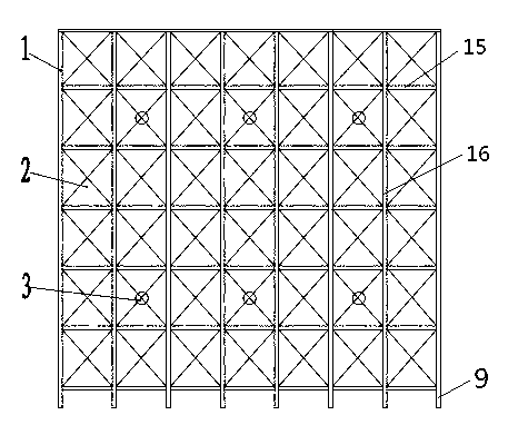 Assembled corn ear drying storehouse