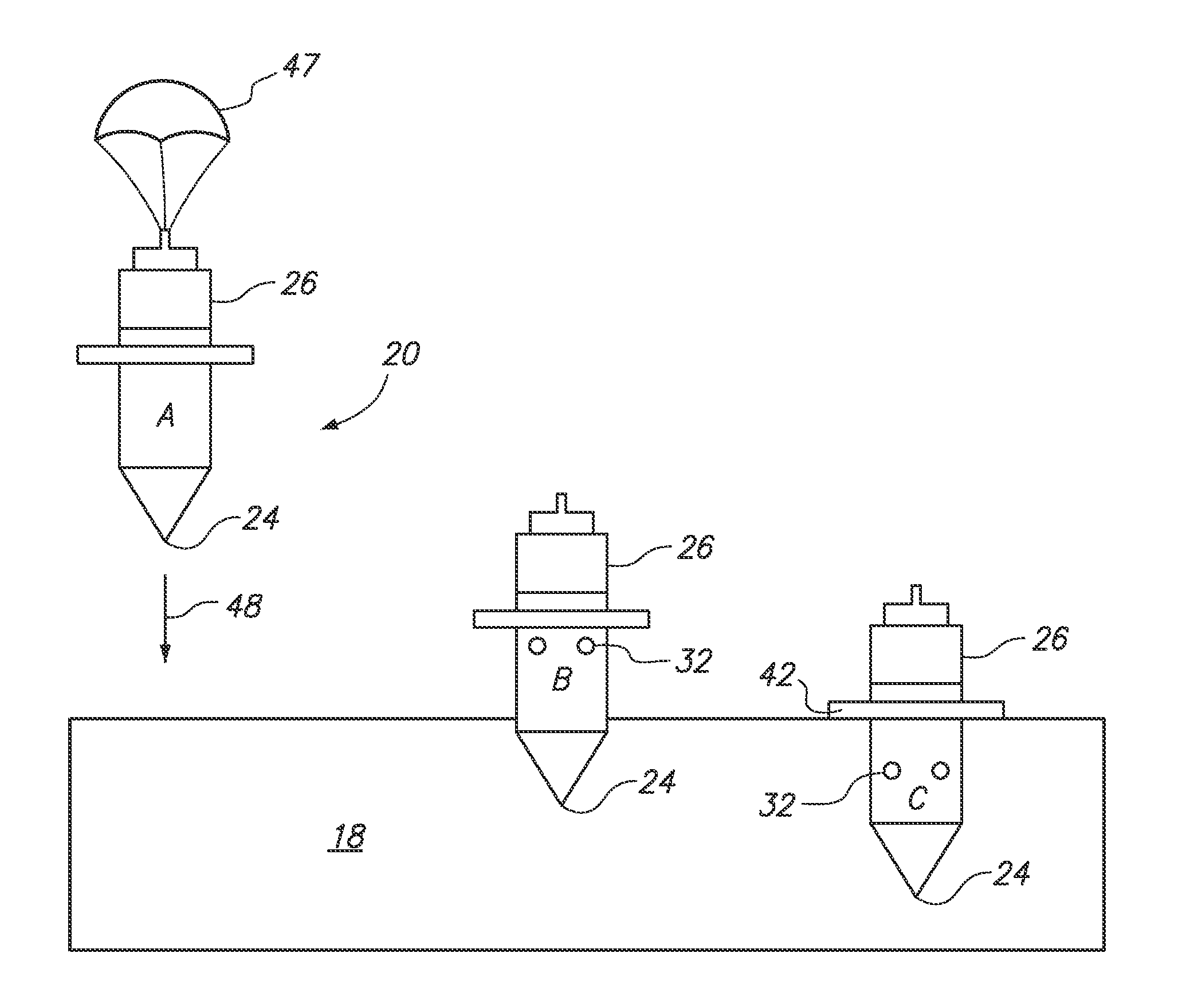 Self-burying sediment energy harvester