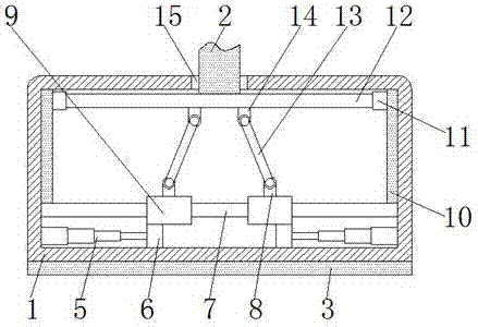 Height-adjustable display for computer