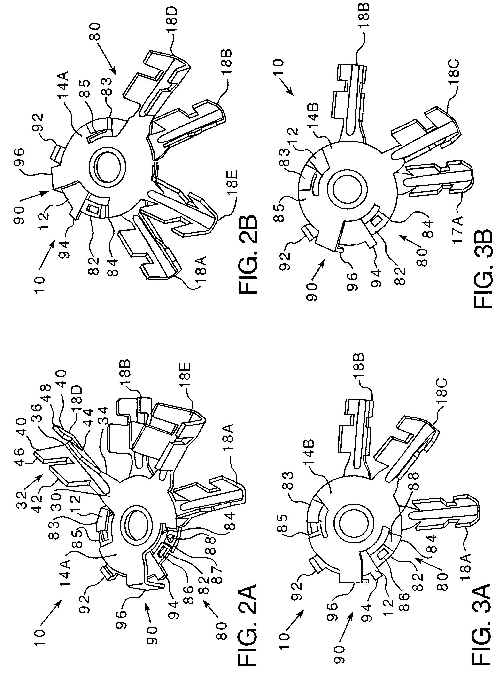 Interlocking ring terminals