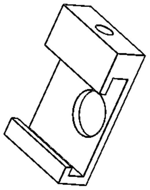 Scribing device for aviation transparent glass of airplane