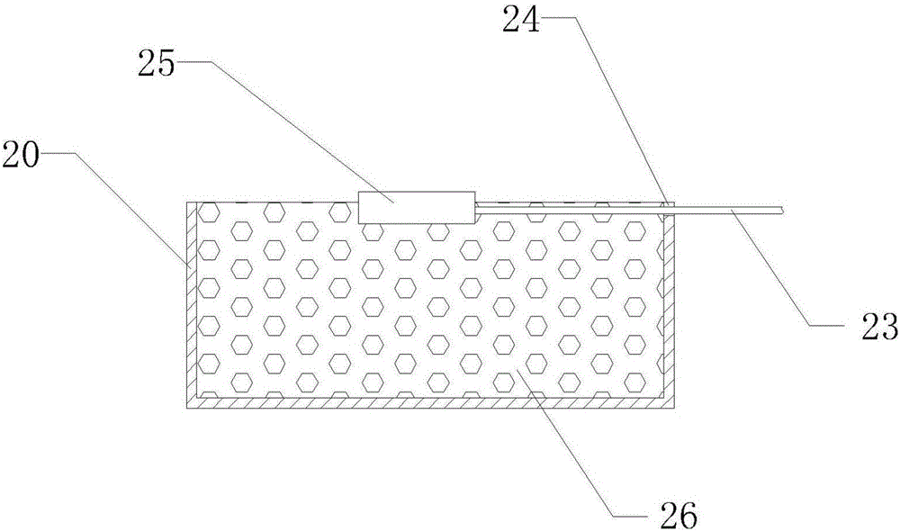 Plying-up type main transformer thermometer