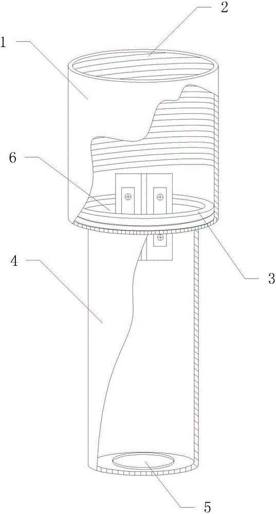 Plying-up type main transformer thermometer