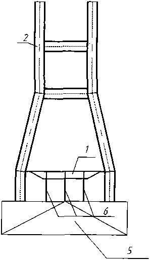 Single tower cable-stayed bridge model test system based on damage identification