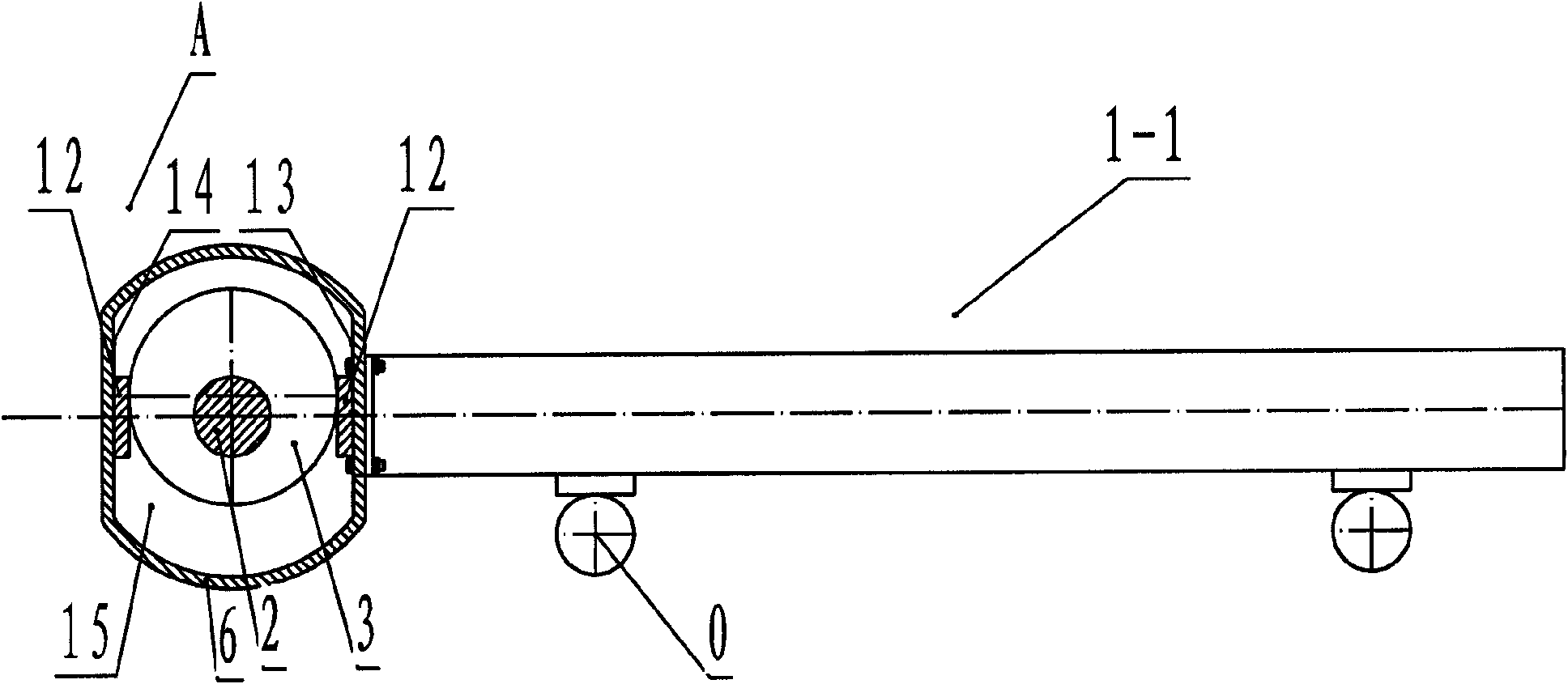 Transmission system for grate cooler, transmission structure and grate cooler