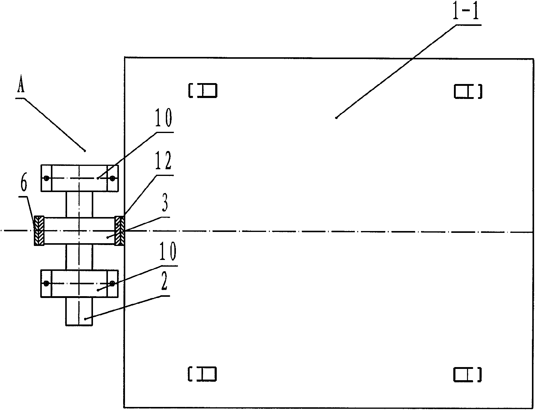 Transmission system for grate cooler, transmission structure and grate cooler