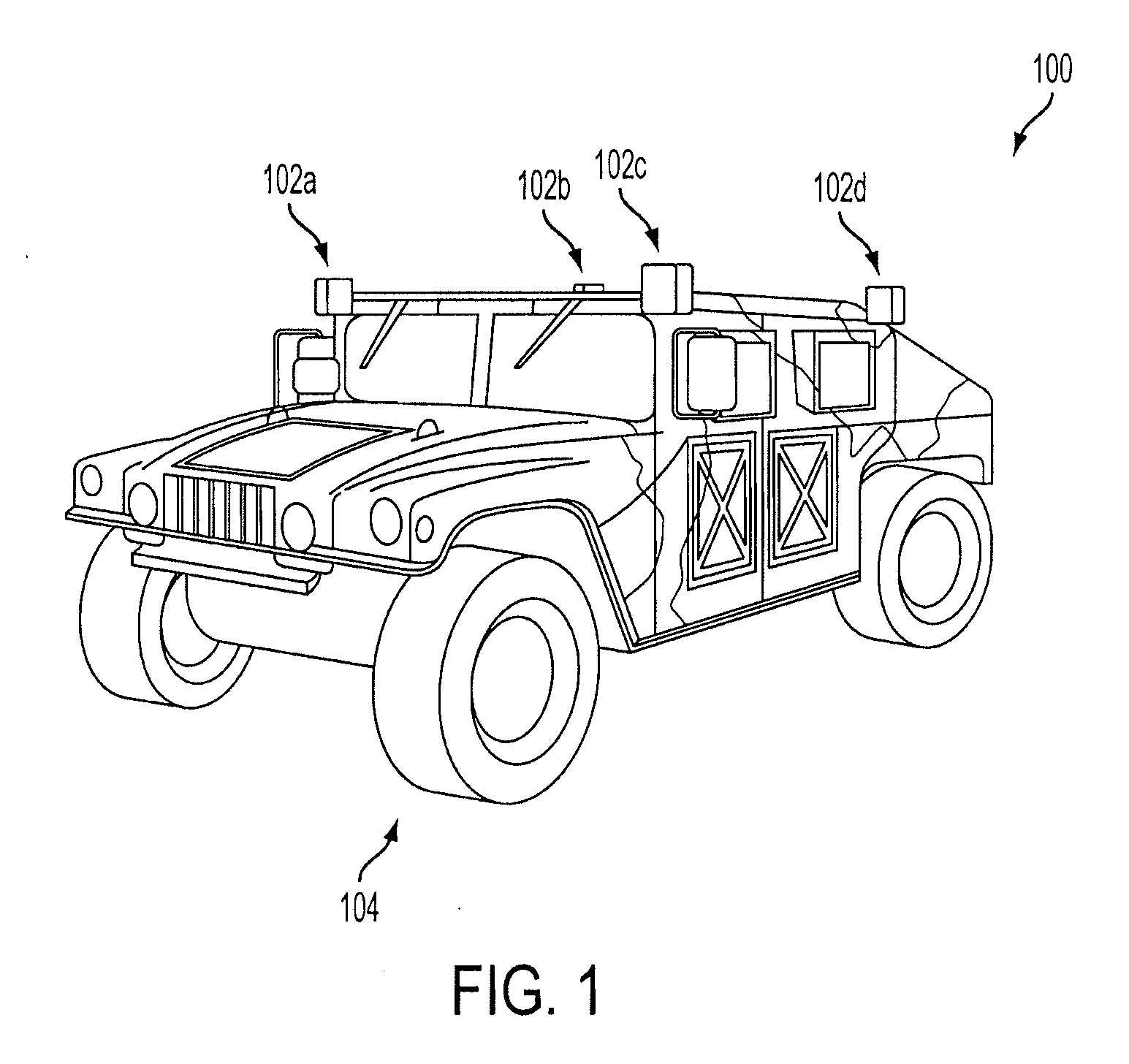 System, method and computer program product for integration of sensor and weapon systems with a graphical user interface