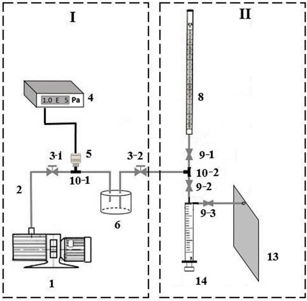 Micro heat pipe vacuuming and filling device and method