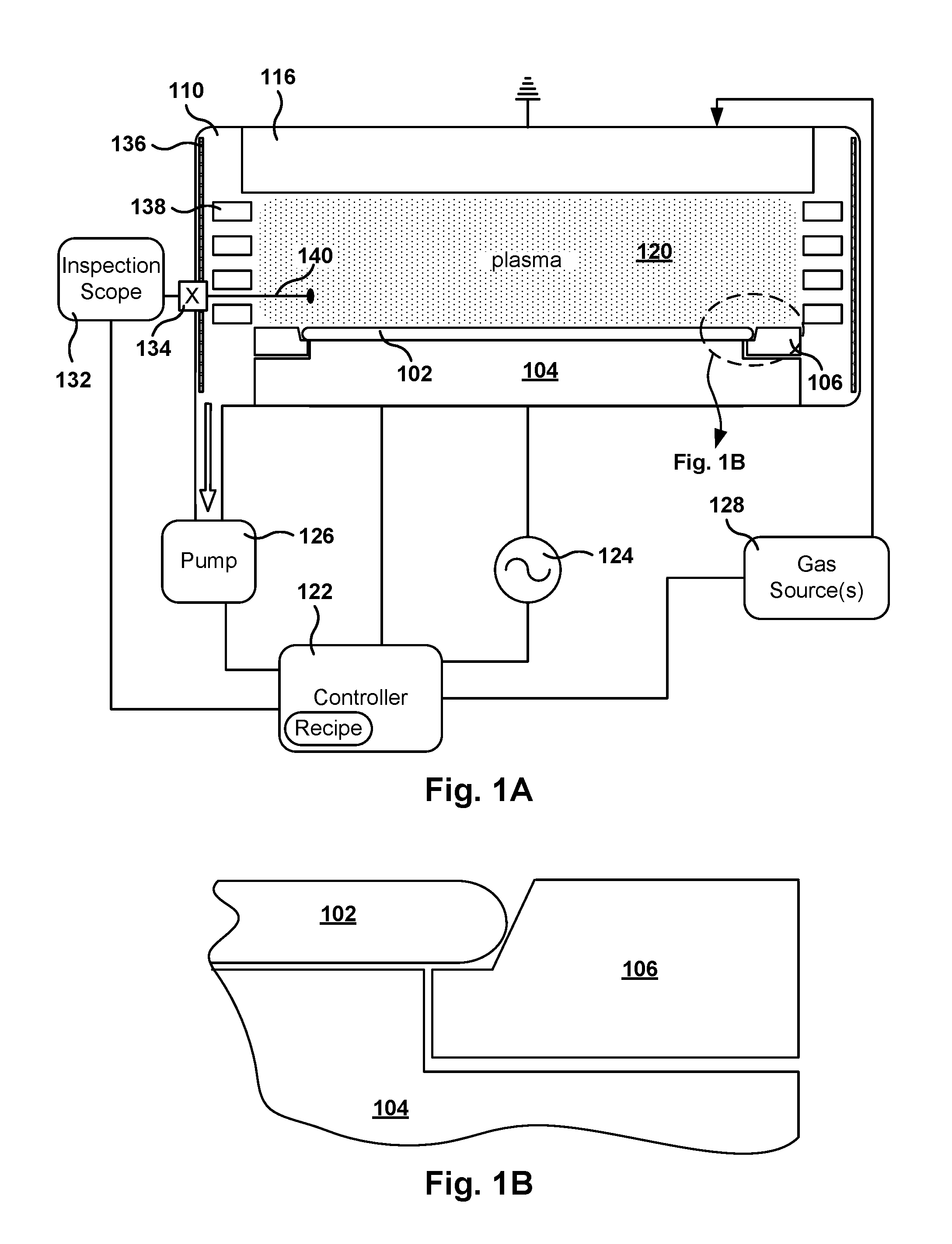 Estimation of lifetime remaining for a consumable-part in a semiconductor manufacturing chamber