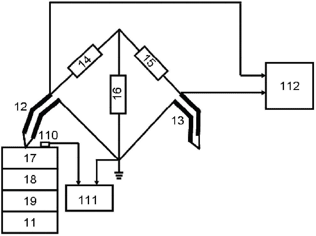 Nano thermoelectric seebeck coefficient in-situ quantitative characterization device based on atomic force microscope