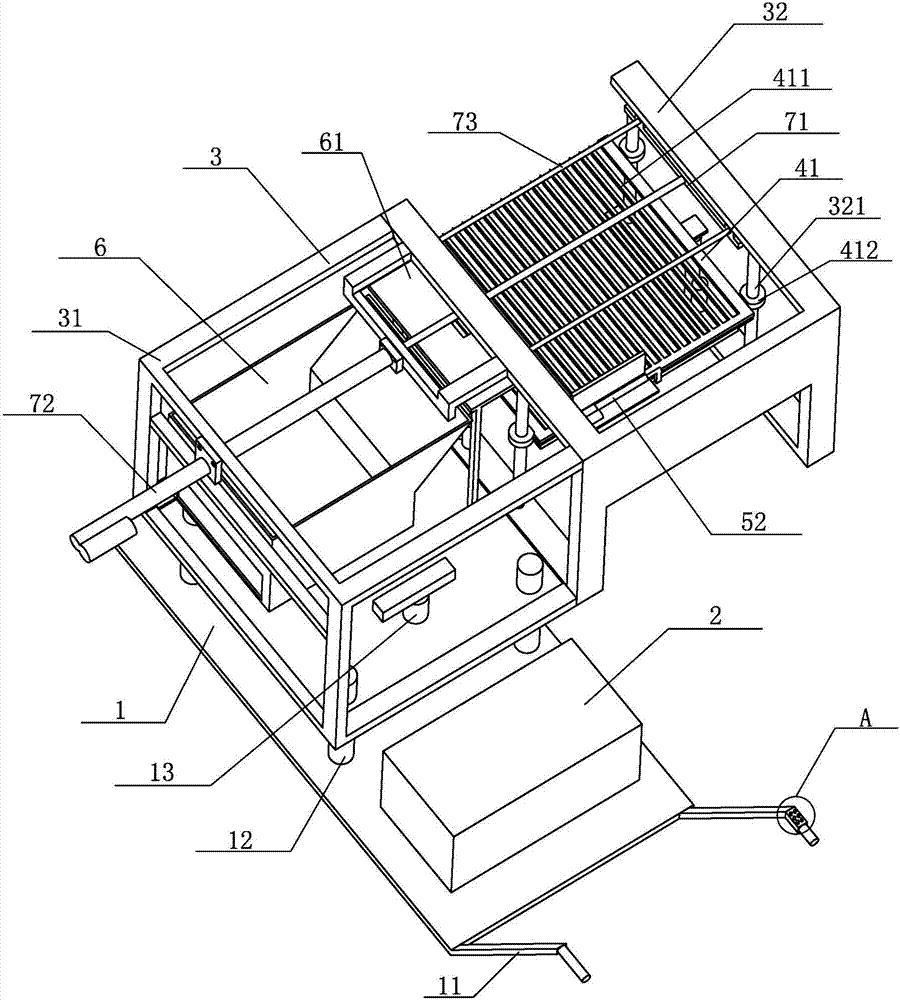 Semi-automatic pyrethrum harvesting device