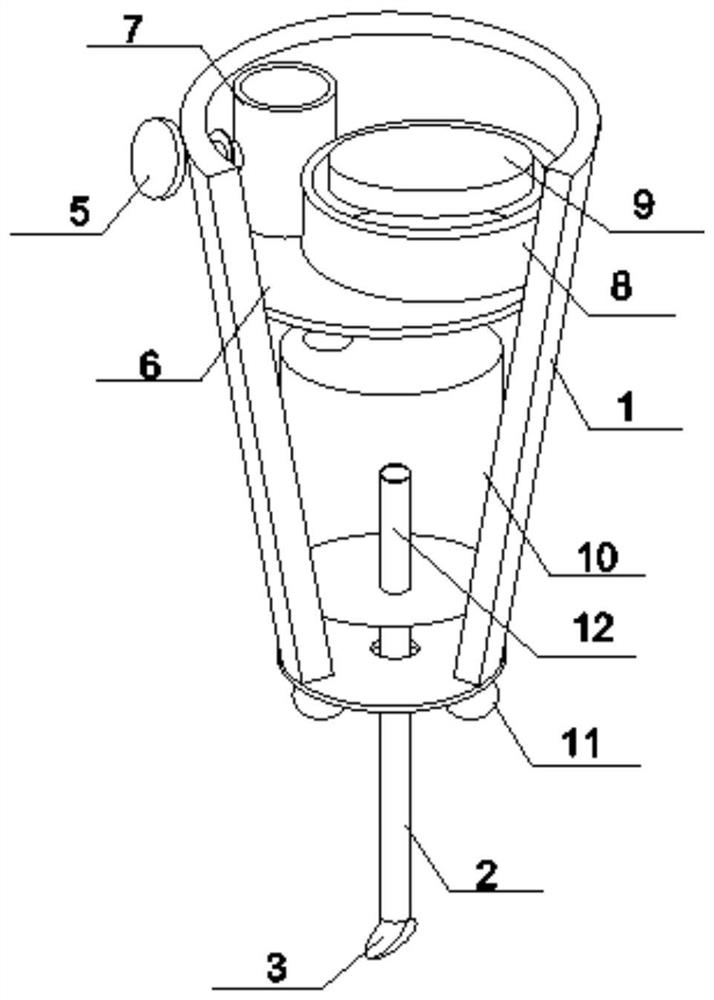 Negative pressure curette for surgical debridement