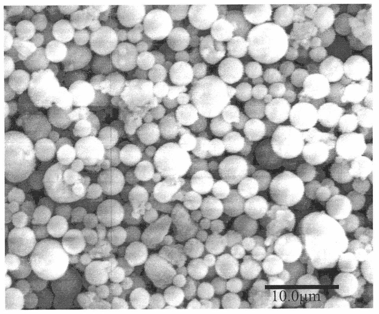 Preparation method of high-purity low-radioactivity spherical silicon micropowder