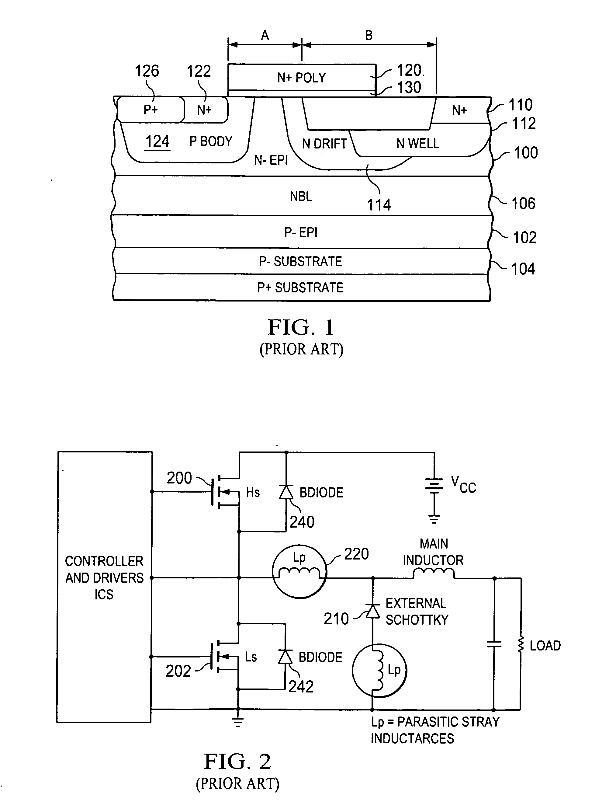 Schottky diode integrated into LDMOS