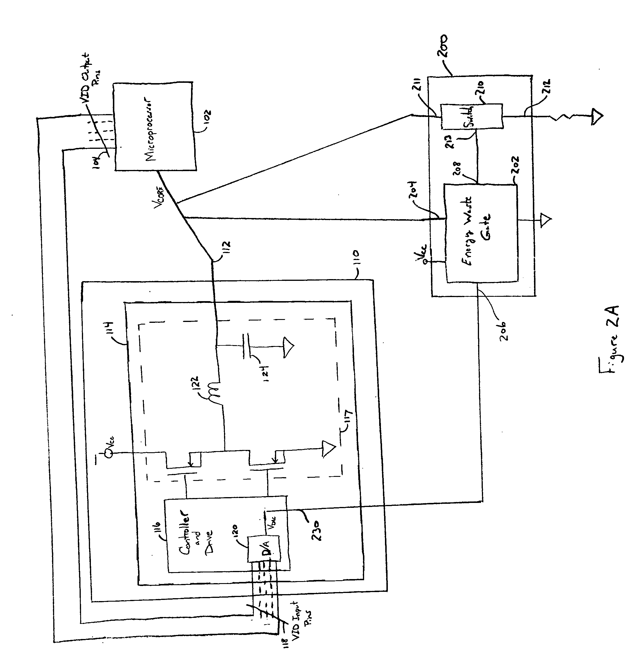 Regulator for reducing power supply transient voltages