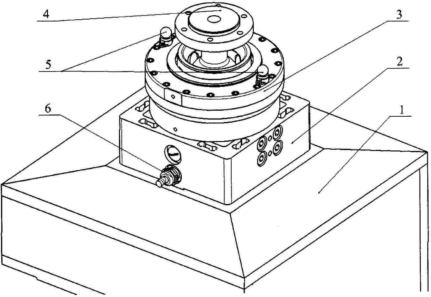 Ball-hinged coupling mechanism of locator based on three-dimensional force sensor