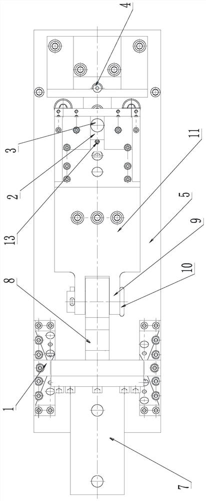 Electric heating tube extrusion device