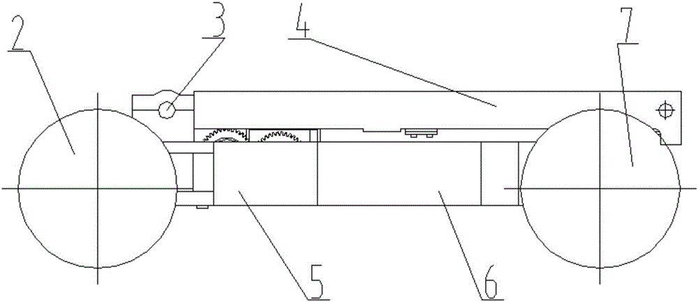 Electric folding forklift remotely controlled and operated through WiFi