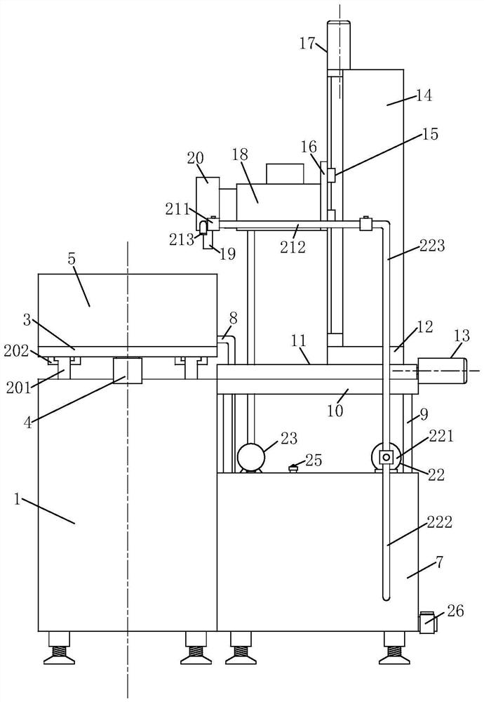 A fully automatic surface grinder