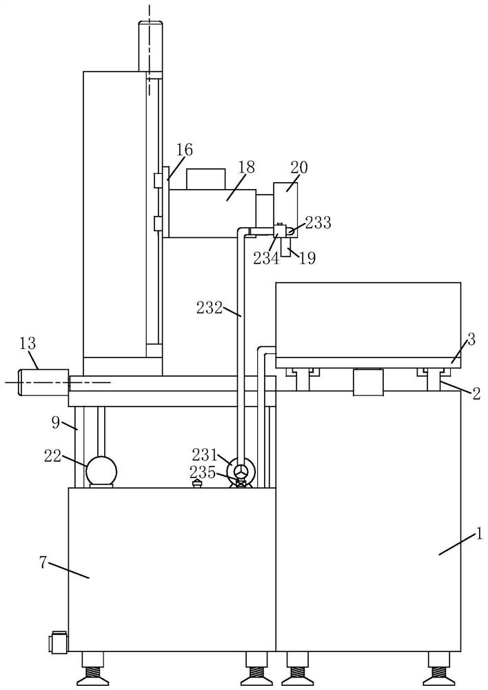 A fully automatic surface grinder