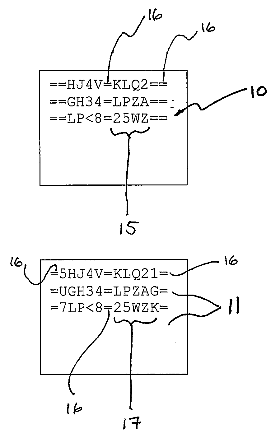 Encoding and Decoding Alphanumeric Data