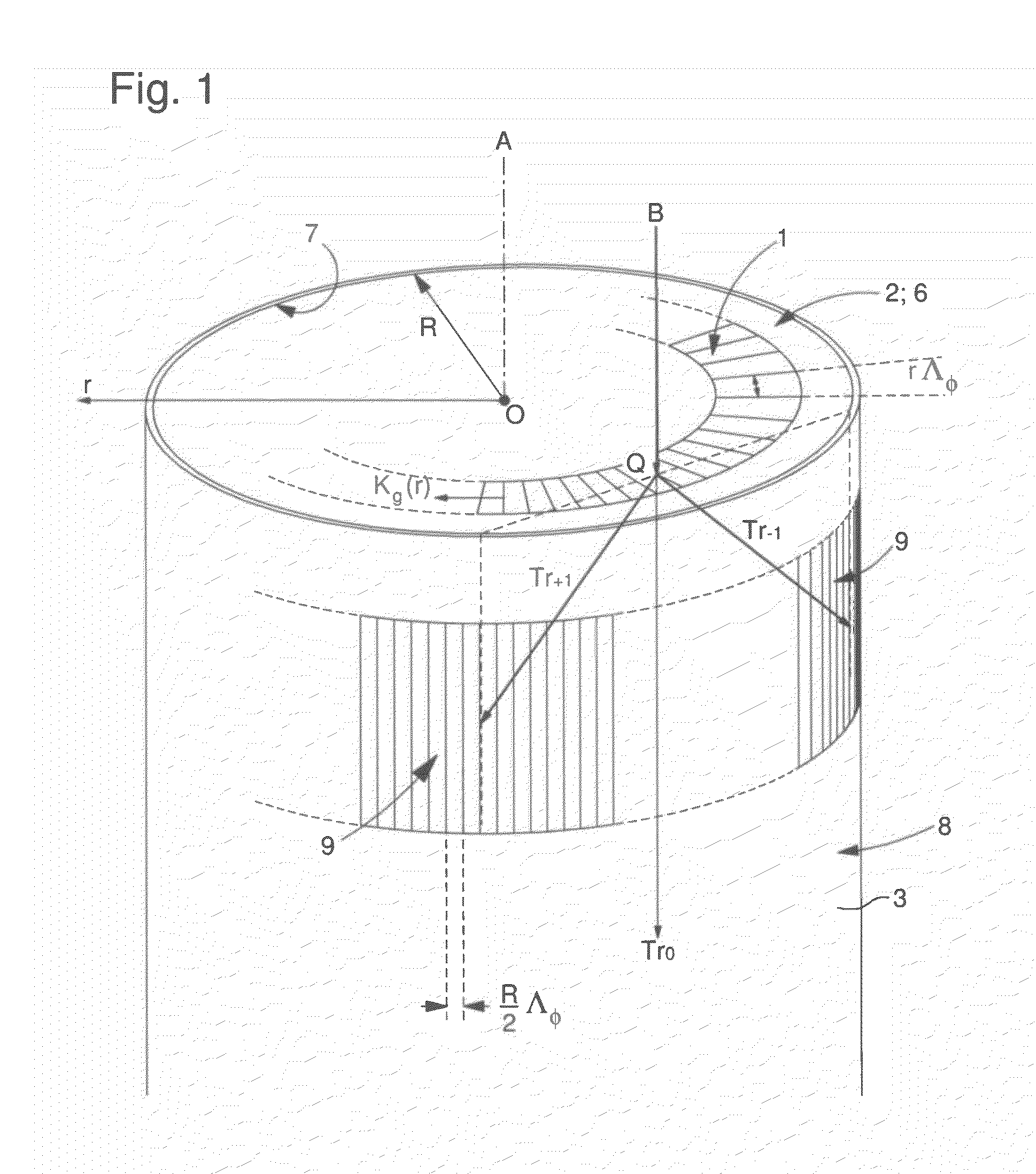 Fabrication method of cylindrical gratings