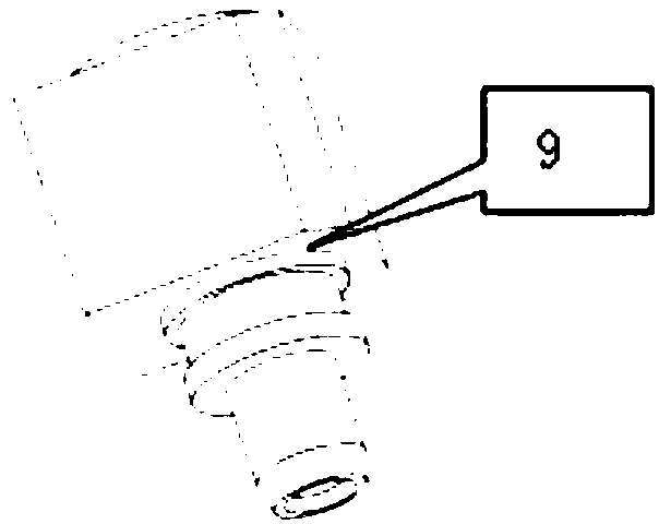 Laser adapter spot welding device