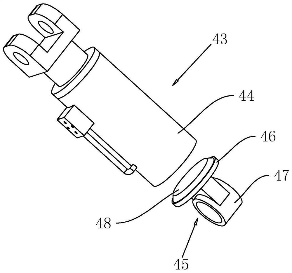 Welding device used for hydraulic cylinder