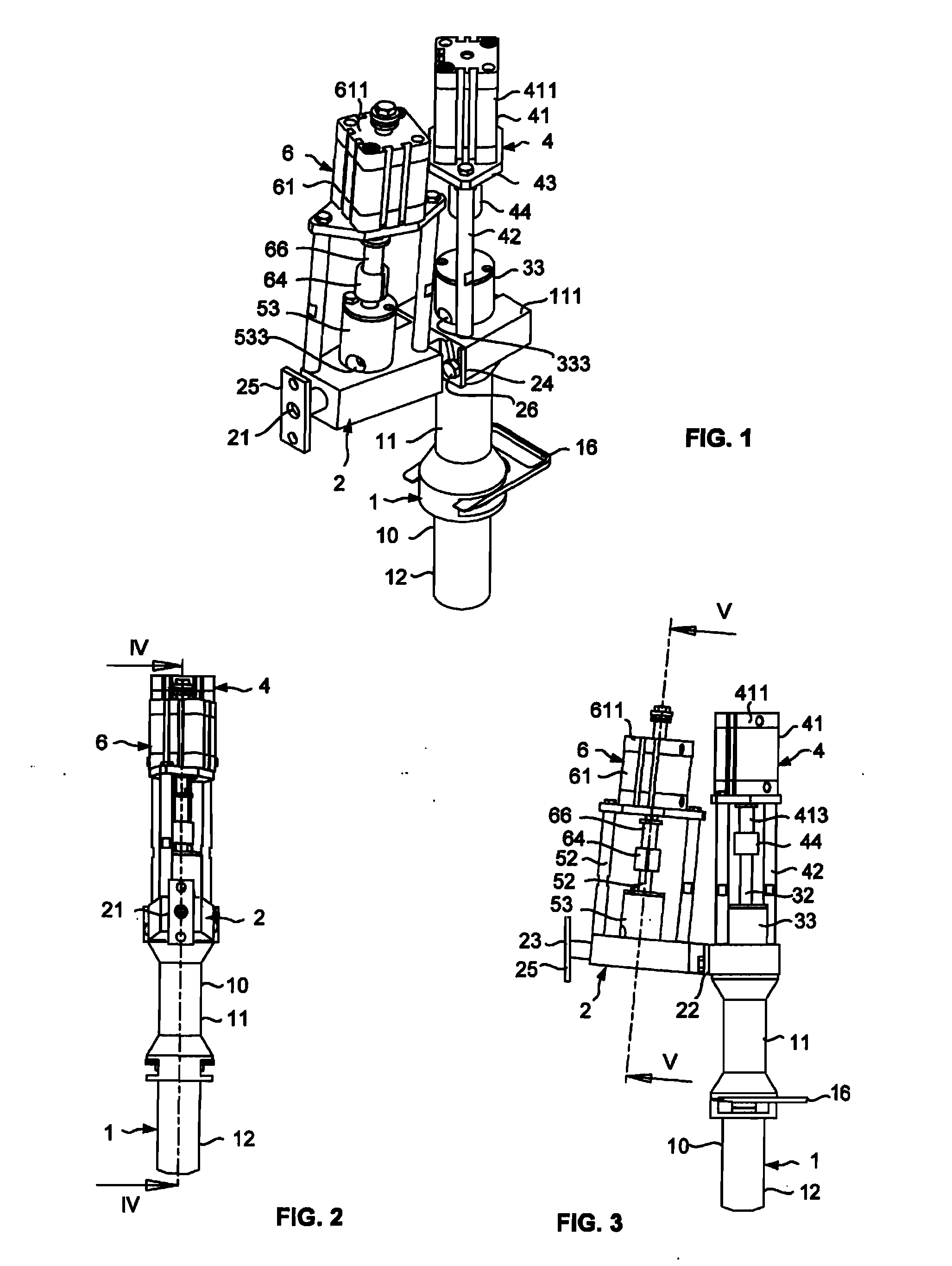 Filling device having a flow regulation system