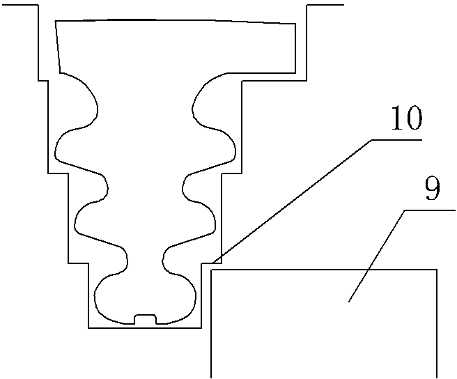 Rough mill processing method of fir tree blade root