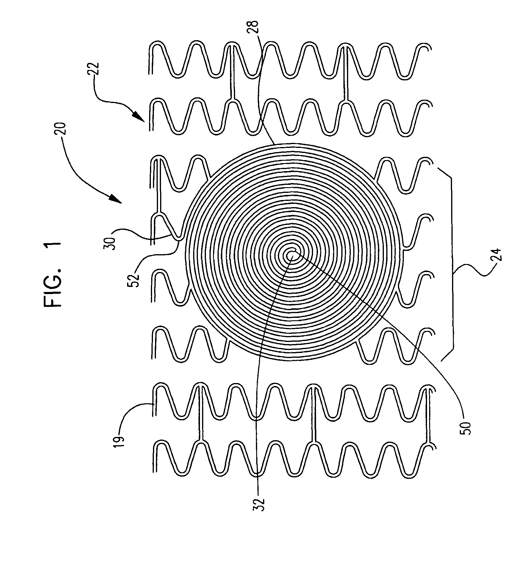 Stent with spiral side-branch