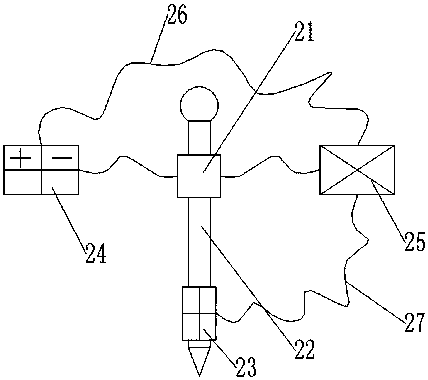 Needle warming apparatus with disinfecting function for acupuncture