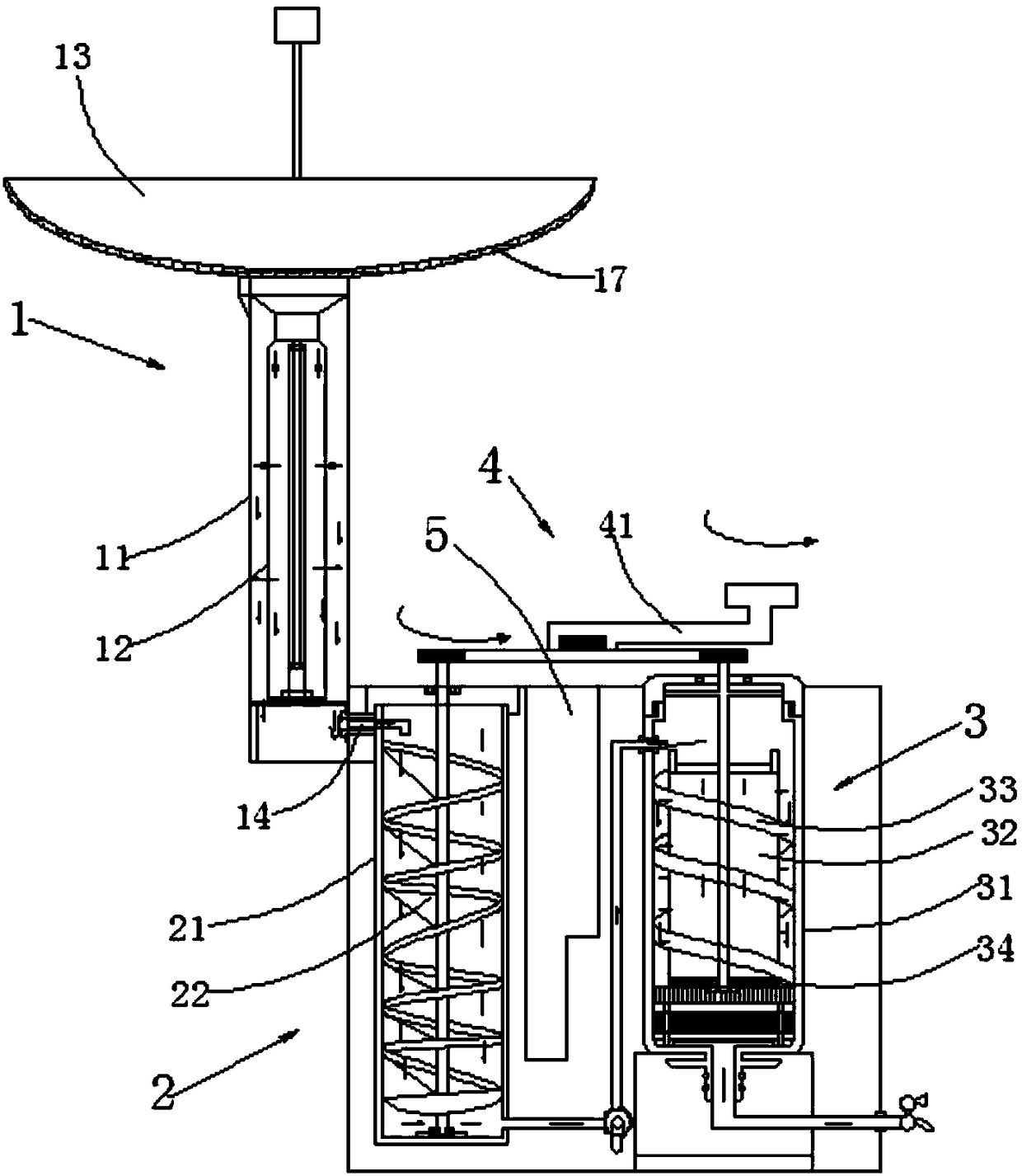 An outdoor water purification device