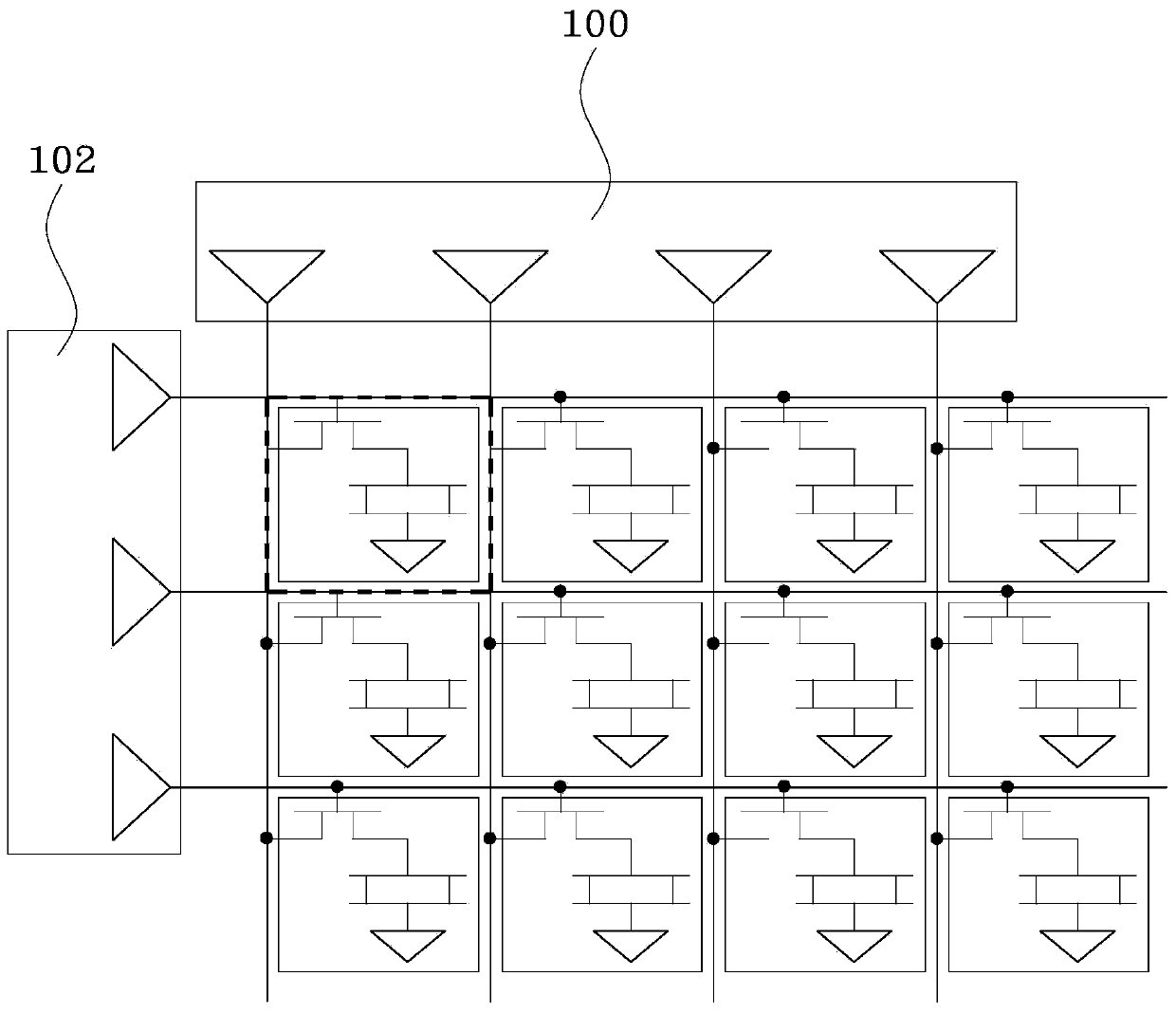 General voltage compensation circuit, compensation method and thin film transistor liquid crystal displayer