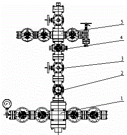 Multifunctional large aperture oil (gas) extraction well head equipment