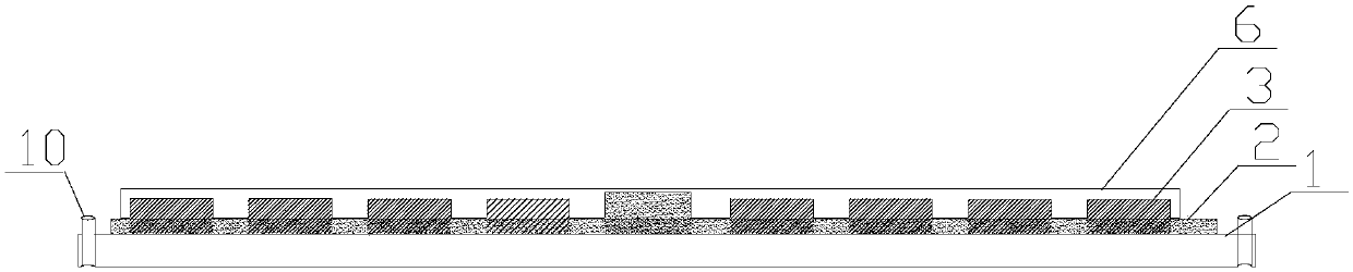 Ceramic thick film hair-straightening heater and preparation process thereof