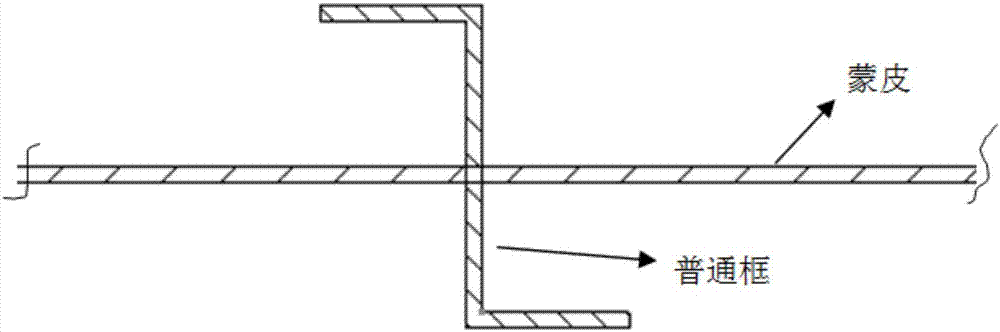 Method for calculating hoop stress of fuselage rib under airtight load