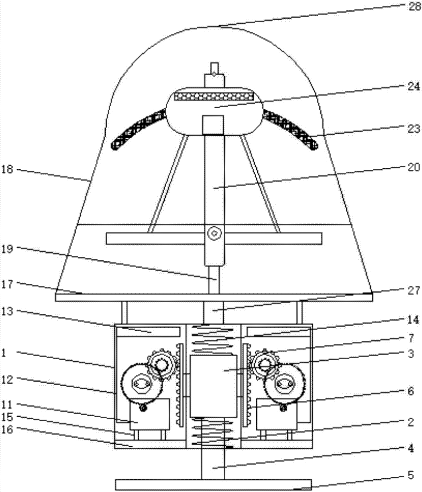 Wave energy power generation type lighthouse