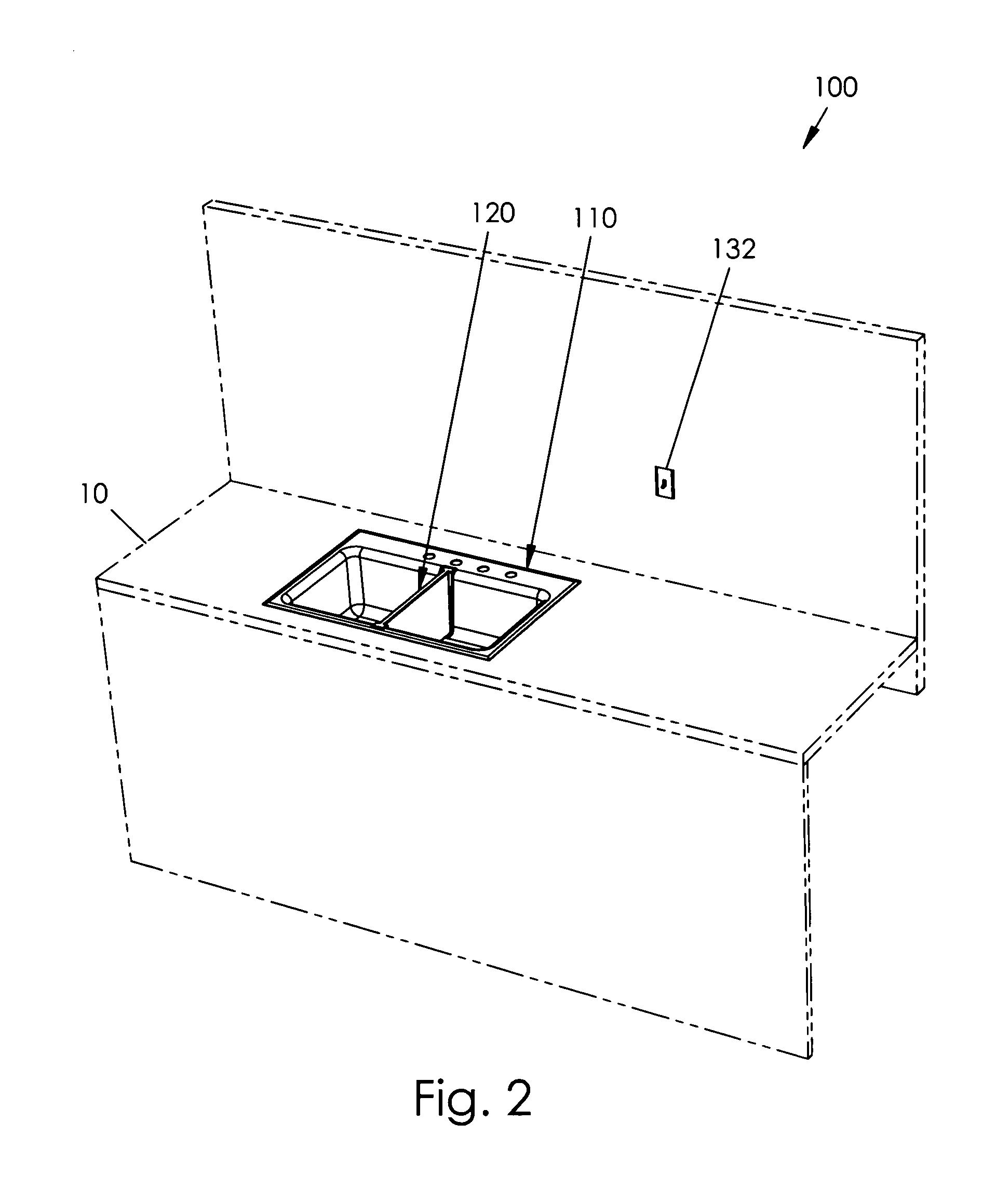 Sink with removable divider