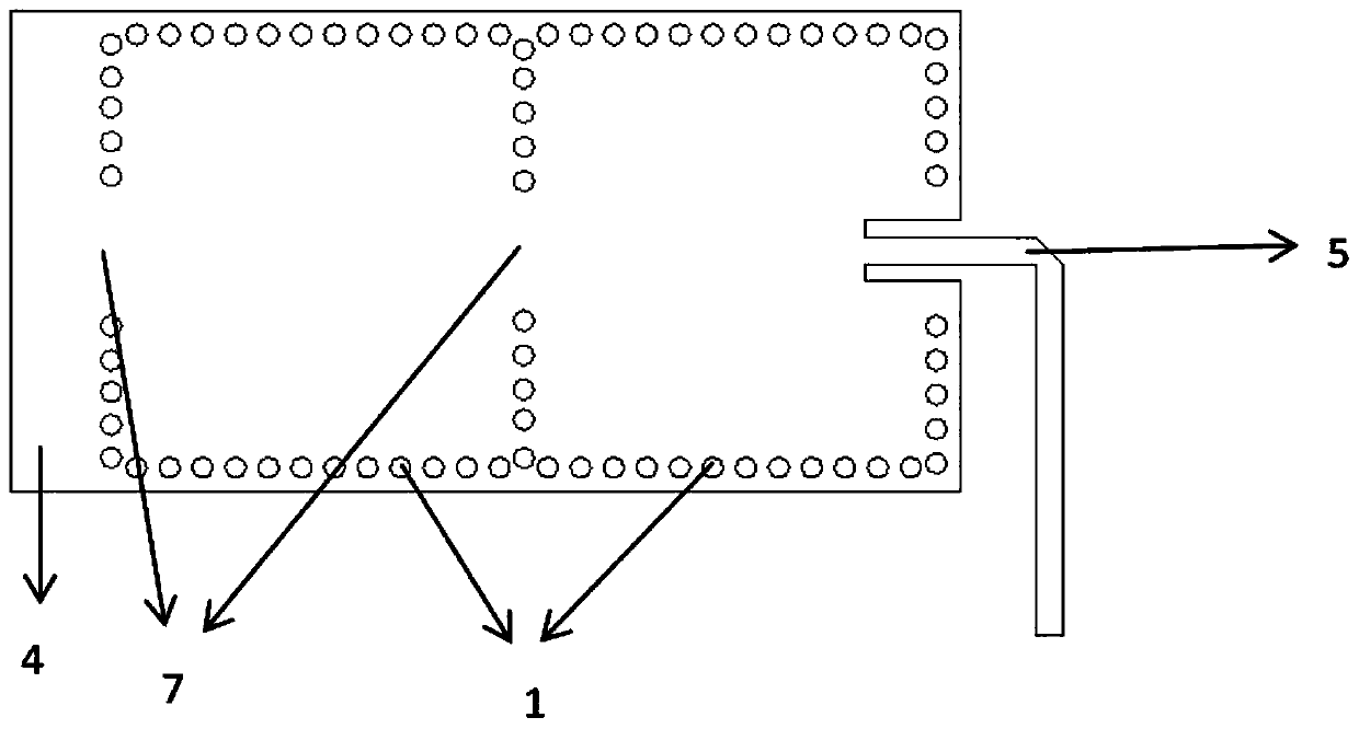 Double-frequency duplexer based on substrate integrated waveguide