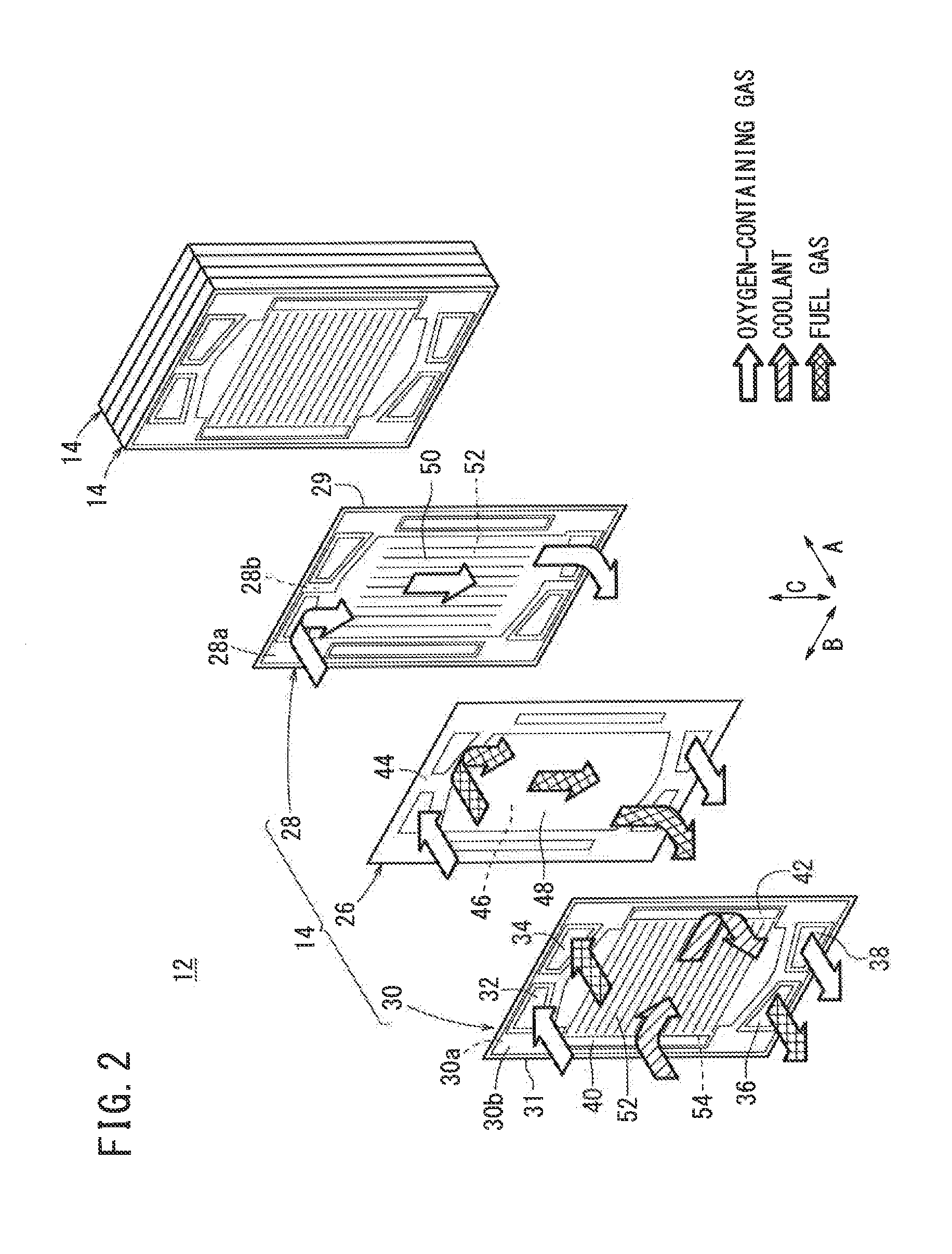 Humidification control method for fuel cell and fuel cell system