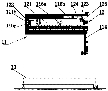 Automatic platform for quickly charging and discharging electric vehicle